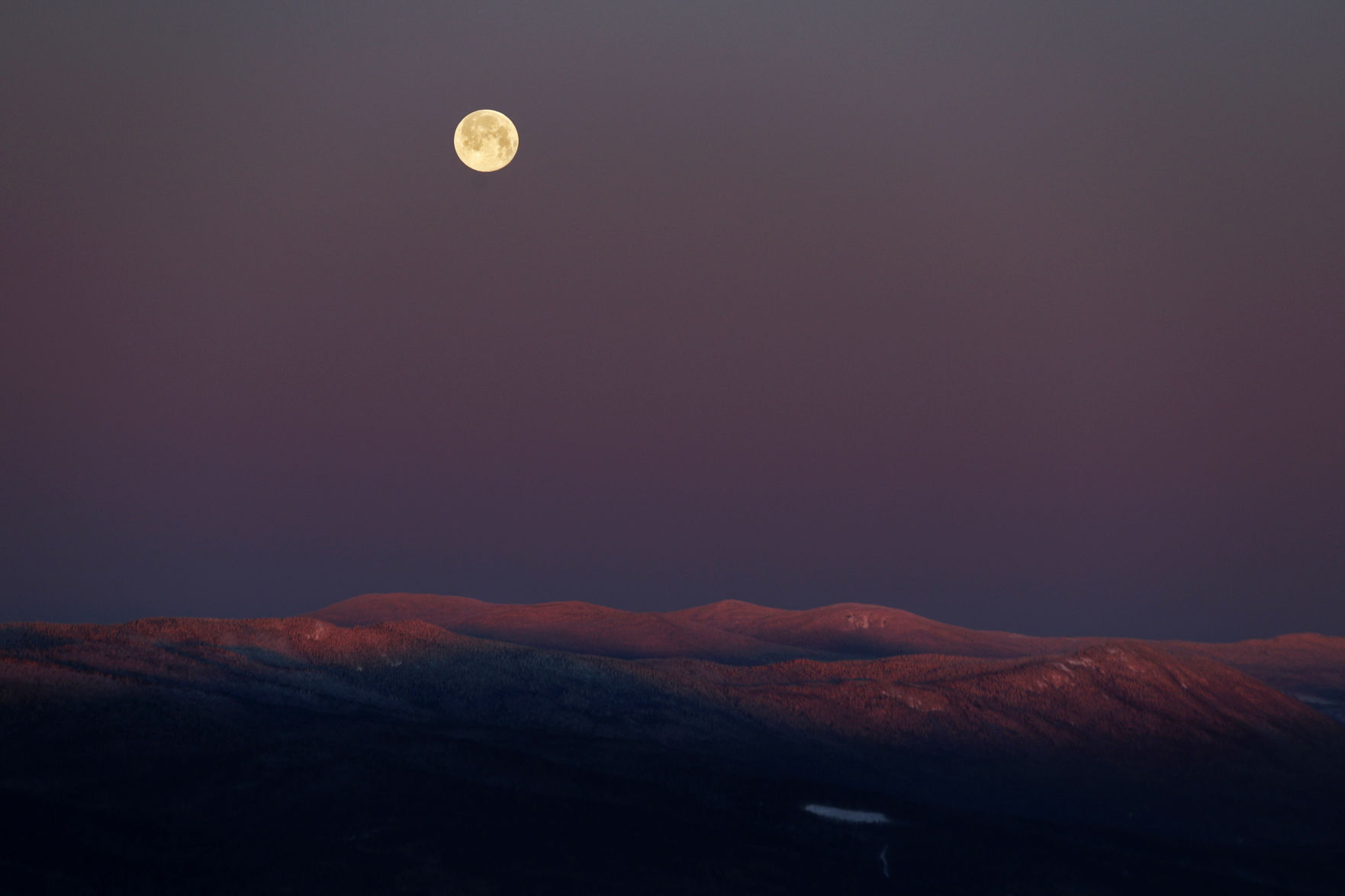 Full snow moon
